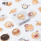 45 pcs/Box Various Stickers Cute Kawaii Planner Journal Diary  Scrapbooking Paper Stickers Stationery