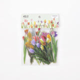 40pcs/pack Lovely Floral Flower Diary Sticker Label Scrapbooking Sticker Handbook Decoration