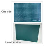 Double Sided Cutting Mat A4 Durable Cut Pad Patchwork Tool Handmade Cutting Plate Dark School Supplies 22x30cm