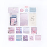 Journamm 15pcs Vintage Cards for Phone Deco Retro Stationery Supplies Plant Paper Bullet Journal Label Scrapbooking Material